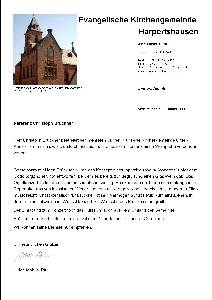 Referenz Ev. Kirchengemeinde Harpertshausen